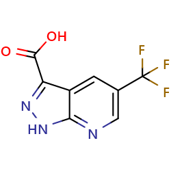 5-trifluoromethyl-1H-pyrazolo[3,4-b]pyridine-3-carboxylicacid图片
