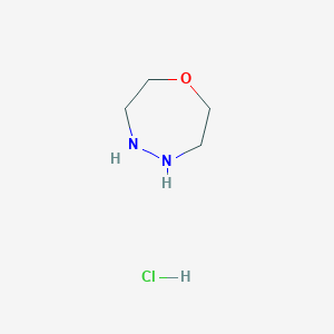 1,4,5-Oxadiazepane hydrochloride图片