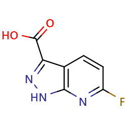 6-fluoro-1H-pyrazolo[3,4-b]pyridine-3-carboxylicacid图片