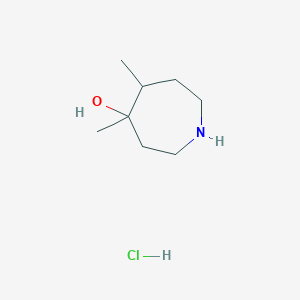 4,5-DIMETHYLAZEPAN-4-OL HCL图片