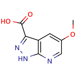 5-methoxy-1H-pyrazolo[3,4-b]pyridine-3-carboxylicacid图片