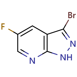 3-bromo-5-fluoro-1H-pyrazolo[3,4-b]pyridine图片