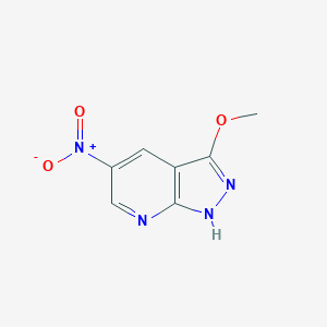 3-methoxy-5-nitro-1H-pyrazolo[3,4-b]pyridine图片