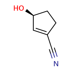 (3S)-3-hydroxycyclopent-1-ene-1-carbonitrile图片