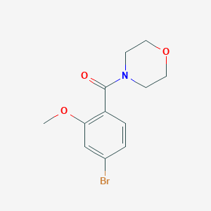 4-[(4-Bromo-2-methoxyphenyl)carbonyl]morpholine图片