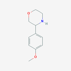 3-(4-METHOXYPHENYL)MORPHOLINE图片