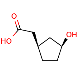 2-[(1R,3S)-Rel-3-Hydroxycyclopentyl]aceticacid图片