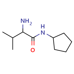 2-amino-N-cyclopentyl-3-methylbutanamide图片