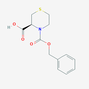 (S)-4-((Benzyloxy)carbonyl)thiomorpholine-3-carboxylic Acid图片