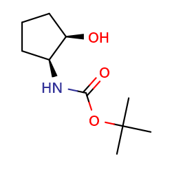 Tert-butyl(1S,2R)-2-hydroxycyclopentylcarbamate图片