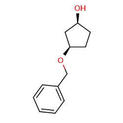 cis-3-(Benzyloxy)cyclopentan-1-ol图片