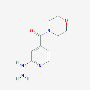 4-(2-hydrazinoisonicotinoyl)morpholine图片