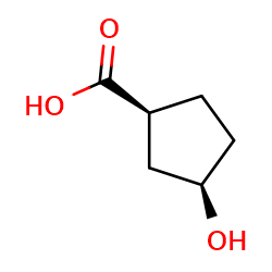 (1S,3R)-3-hydroxycyclopentane-1-carboxylicacid图片