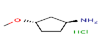 trans-3-Methoxycyclopentan-1-aminehcl图片