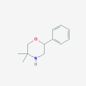 5,5-dimethyl-2-phenylmorpholine图片