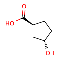 (1S,3S)-3-hydroxycyclopentane-1-carboxylicacid图片