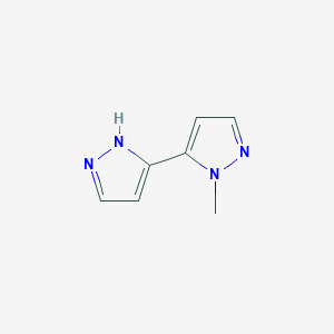 2'-methyl-1H,2'H-3,3'-bipyrazole图片