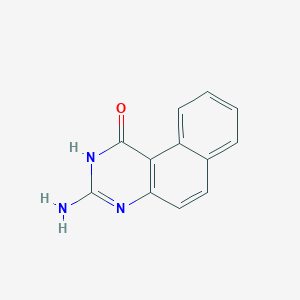 3-amino-1H,2H-benzo[f]quinazolin-1-one图片