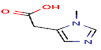 2-(1-methyl-1H-imidazol-5-yl)aceticacid图片