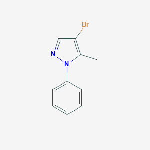 4-Bromo-5-methyl-1-phenyl-1H-pyrazole 97%图片
