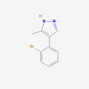 4-(2-bromophenyl)-3-methyl-1H-pyrazole图片