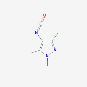 4-Isocyanato-1,3,5-trimethyl-1H-pyrazole图片