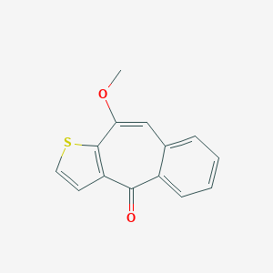10-Methoxy-4h-benzo(4,5)cyclohepta(1,2-b)thiophen-4-one图片