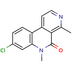 8-chloro-4,6-dimethyl-5H,6H-benzo[c]2,7-naphthyridin-5-one图片