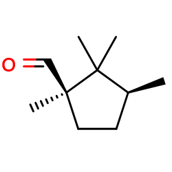 (1R,3S)-1,2,2,3-tetramethylcyclopentane-1-carbaldehyde图片