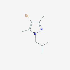 4-Bromo-1-isobutyl-3,5-dimethyl-1H-pyrazole图片