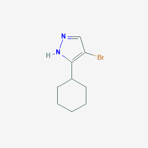 4-Bromo-5-cyclohexyl-1H-pyrazole图片