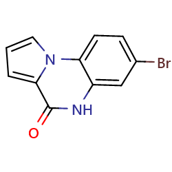 7-bromo-4H,5H-pyrrolo[1,2-a]quinoxalin-4-one图片