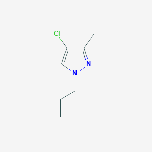 4-chloro-3-methyl-1-propyl-1H-pyrazole图片