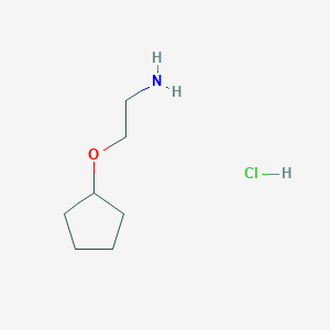 2-(cyclopentyloxy)ethan-1-aminehydrochloride图片
