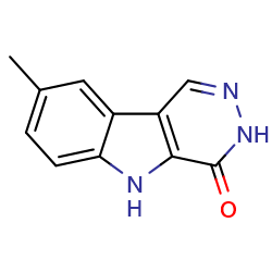 8-methyl-3H,4H,5H-pyridazino[4,5-b]indol-4-one图片