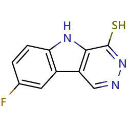 8-fluoro-5H-pyridazino[4,5-b]indole-4-thiol图片