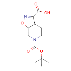 6-tert-butoxycarbonyl-4,5,7,7a-tetrahydro-3aH-isoxazolo[5,4-c]pyridine-3-carboxylicacid图片