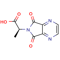 (2S)-2-{5,7-dioxo-5H,6H,7H-pyrrolo[3,4-b]pyrazin-6-yl}propanoicacid图片