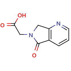 2-{5-oxo-5H,6H,7H-pyrrolo[3,4-b]pyridin-6-yl}aceticacid图片