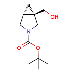 tert-butyl(1R,5R)-1-(hydroxymethyl)-3-azabicyclo[3,1,0]hexane-3-carboxylate图片