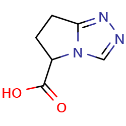5H,6H,7H-pyrrolo[2,1-c][1,2,4]triazole-5-carboxylicacid图片