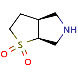 (3aS,6aS)-hexahydro-2H-1λ?-thieno[2,3-c]pyrrole-1,1-dione图片