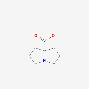 methylhexahydro-1H-pyrrolizine-7a-carboxylate图片