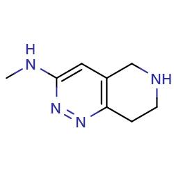 N-methyl-5H,6H,7H,8H-pyrido[4,3-c]pyridazin-3-amine图片