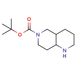 tert-butyldecahydro-1,6-naphthyridine-6-carboxylate图片