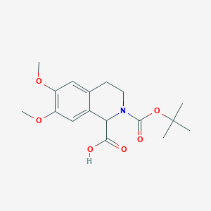 6,7-Dimethoxy-3,4--1H-isoquinoline-1-dicarboxylic acid 2-tert-butyl ester图片