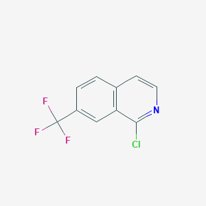 1-CHLORO-7-(TRIFLUOROMETHYL)ISOQUINOLINE图片