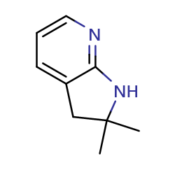 2,2-dimethyl-1H,2H,3H-pyrrolo[2,3-b]pyridine图片