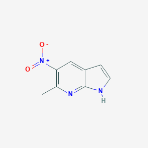 6-methyl-5-nitro-1H-pyrrolo[2,3-b]pyridine图片