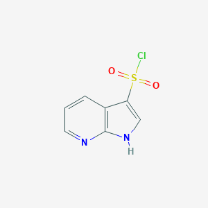 1H-pyrrolo[2,3-b]pyridine-3-sulfonylchloride图片